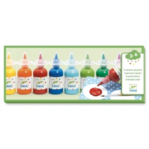 8 couleurs gouache / Djeco